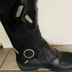 Rocket rubber motorcycle boots size 10 NEW